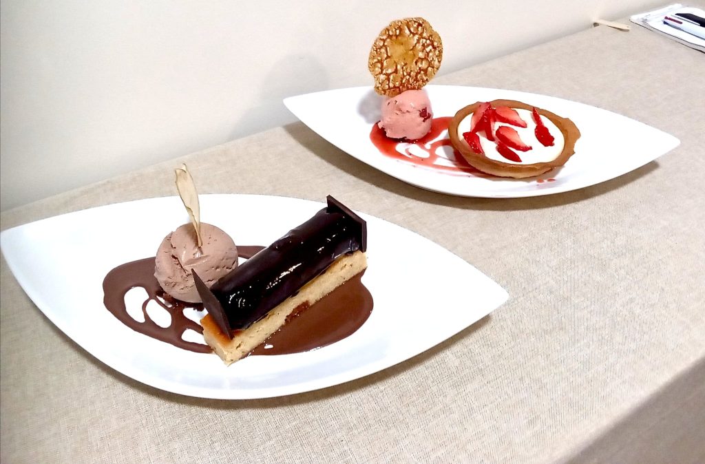Finger Chocolat et tarte aux fraises, desserts fait maison